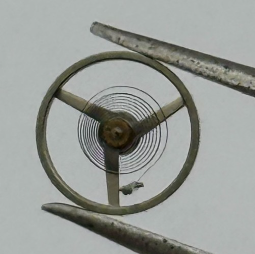 AS 1677 Balance Wheel Complete And Spring Renata 1224 M Watch Movement Parts NOS