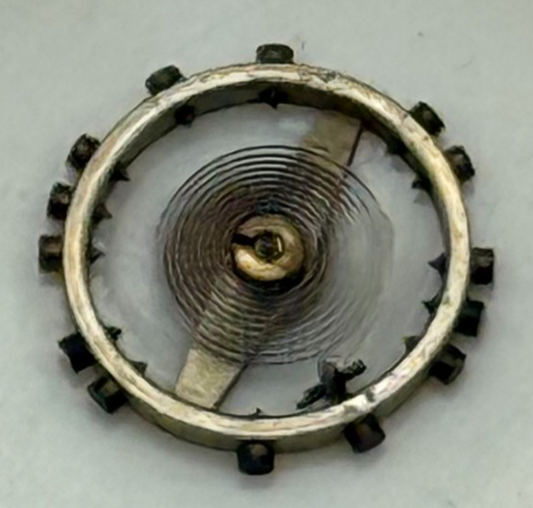 AS 976 1012 Balance Wheel Complete And Spring 29 M Watch Movement Parts NOS 