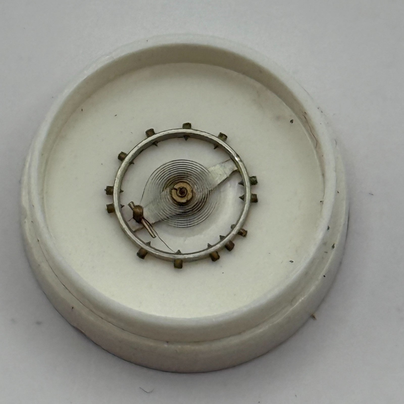 Pierce 100 103 Balance Wheel Complete And Spring 233 Watch Movement Parts NOS