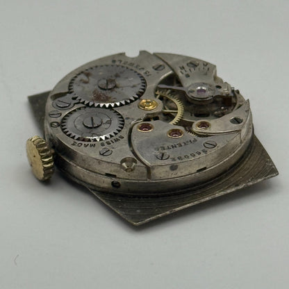 Cyma REF 032B Watch Movement Manual Wind Vintage Swiss 15 Jewels Repair 26.1mm