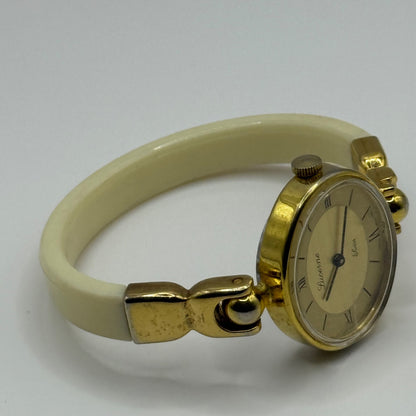 31mm Vintage Lucerne Swiss Gold Plated Manual Wind Bangle Watch PARTS / REPAIR
