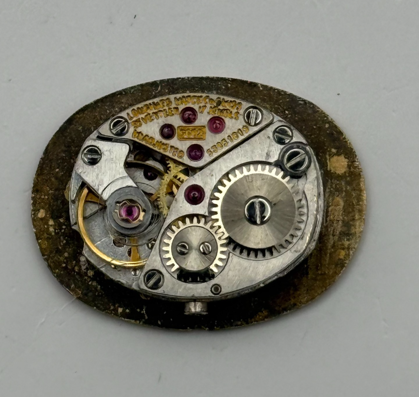 Longines 5602 Watch Movement Ladies 17 Jewels Manual Wind Vintage Parts 12.9mm