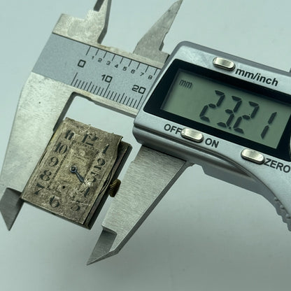 20.9mm Running Cyma Ref 836 J W Benson Manual Wind Swiss Watch Movement PARTS