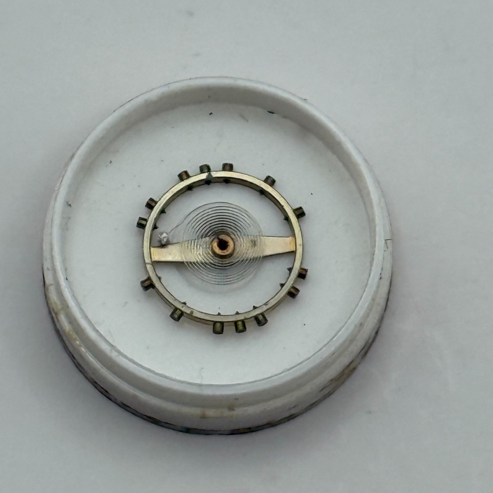 AS 984 Balance Wheel Complete And Spring Inca Renata 31 Watch Movement Parts