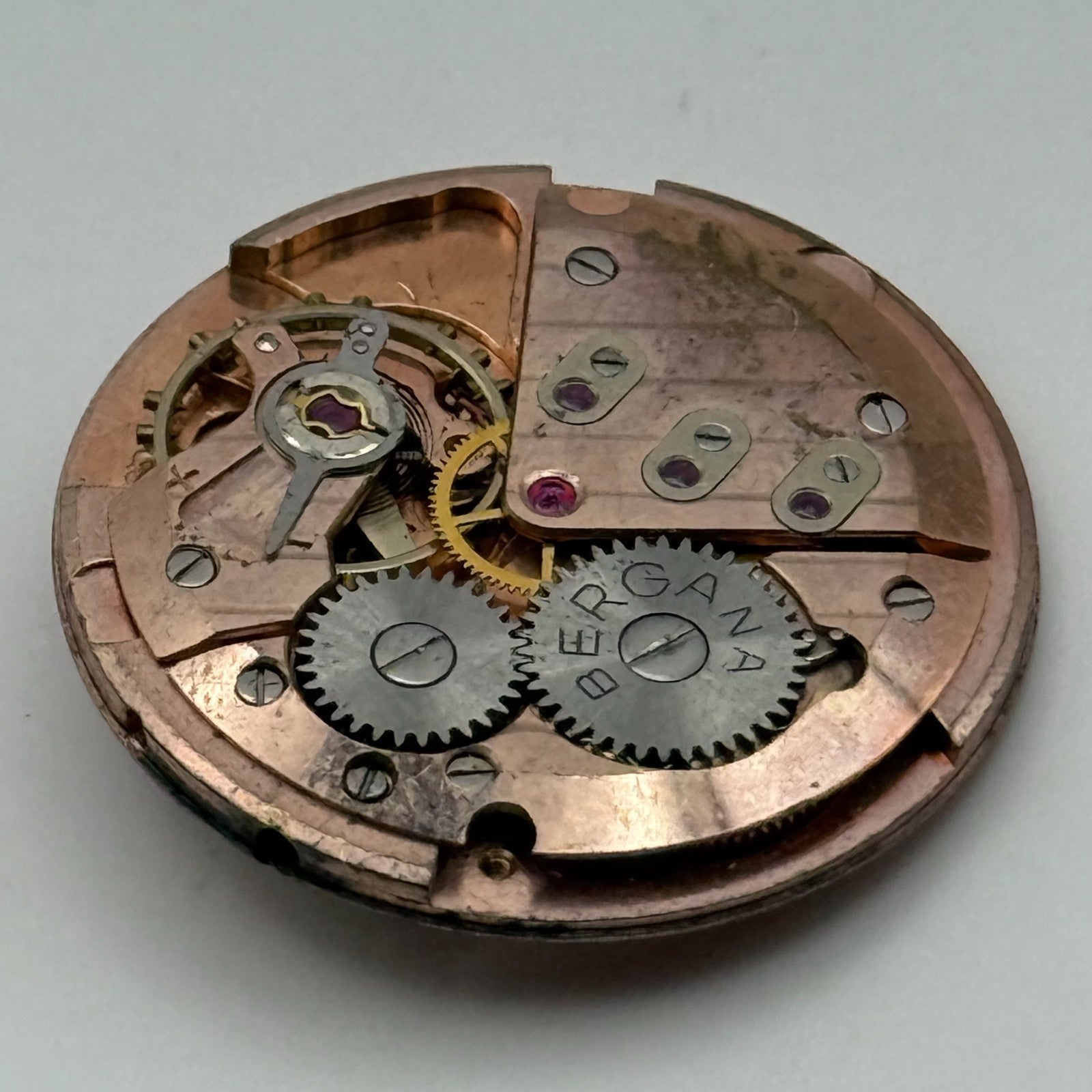 ETA 2391 Watch Movement Bergana Manual Wind Vintage Parts Repair Spares 26mm