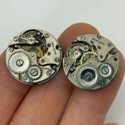Breguet HSBG Watch Movement 2 x Manual Wind  Vintage Swiss Made Parts Repair