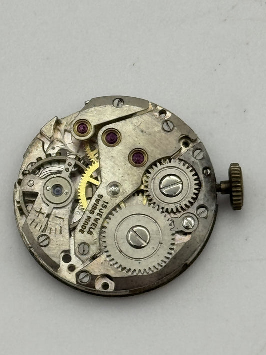 19.6mm Vintage A Schild AS 1156 Manual Wind Swiss Watch Movement PARTS REPAIR