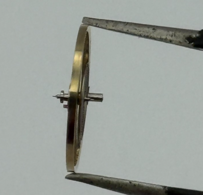 AS 1900 1906 Balance Wheel Complete And Spring 1577 M Watch Movement Parts NOS