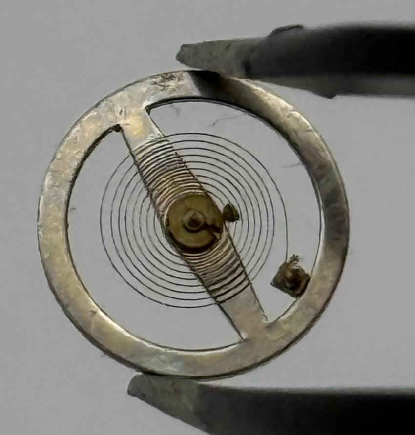OC RZ Balance Wheel Complete And Spring 10½’’’ a dgt. 1534 Watch Movement Parts 