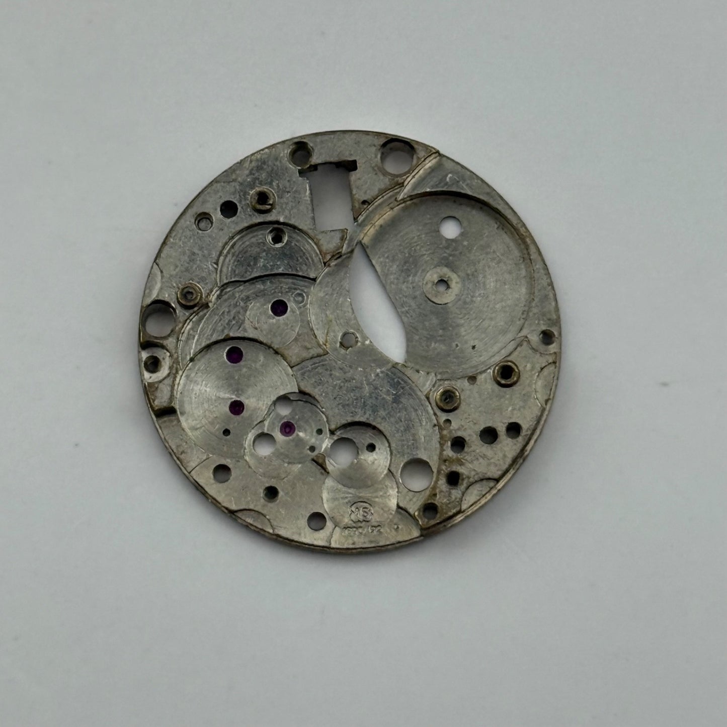 AS 1690/92 Watch Movement Manual Wind Vintage Swiss Incomplete Parts 23.6mm