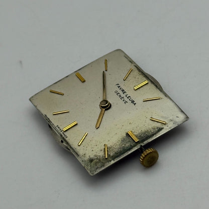 21.9mm Running Vintage Zodiac Cal 52 Favre Leuba Watch Movement PARTS REPAIR