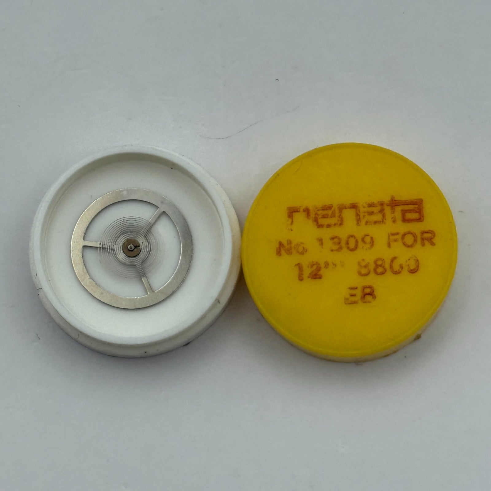 EB 8800 Balance Wheel Complete And Spring 12’’’ 1309 Watch Movement Parts 