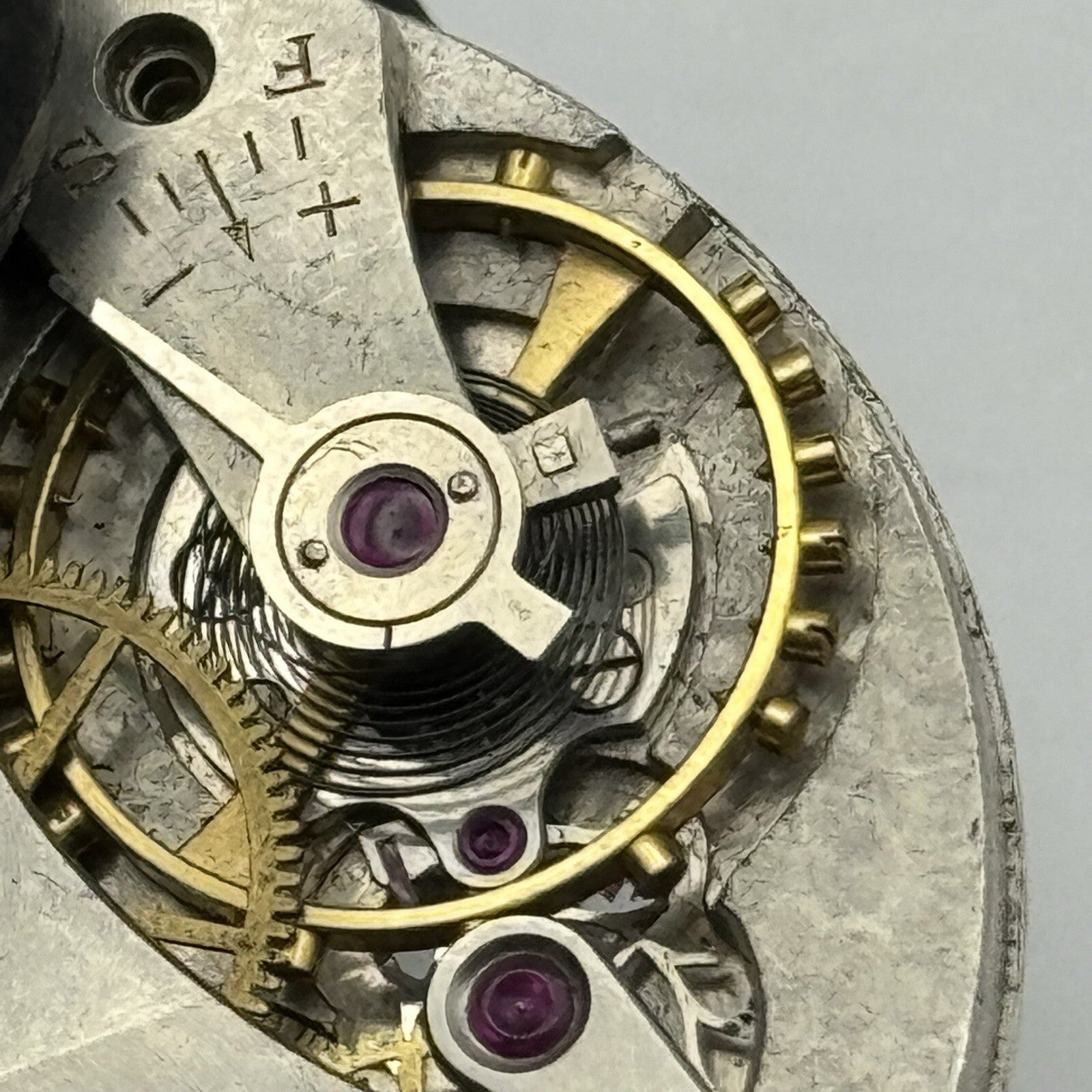 38.7mm Certina Kurth Freres KF 260 Pocket Watch Movement FOR PARTS Repair