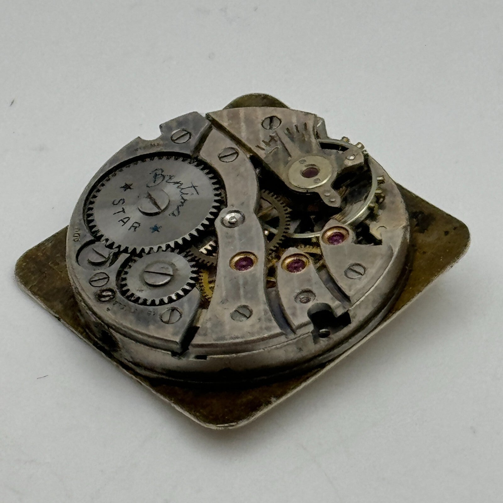 23.6mm Bentima ETA 1260 Manual Wind 15 Jewels Watch Movement Swiss Vintage PARTS
