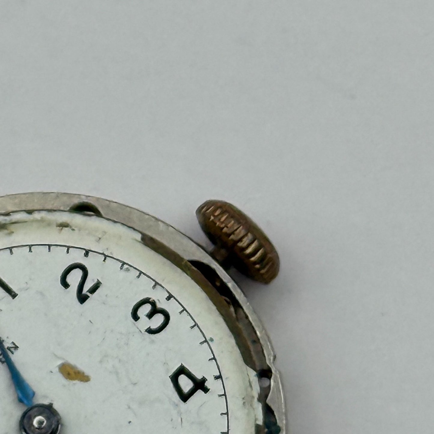 FHF 70 Watch Movement Rone Fifteen 1046 Manual Wind Vintage Parts Repair 23.7mm