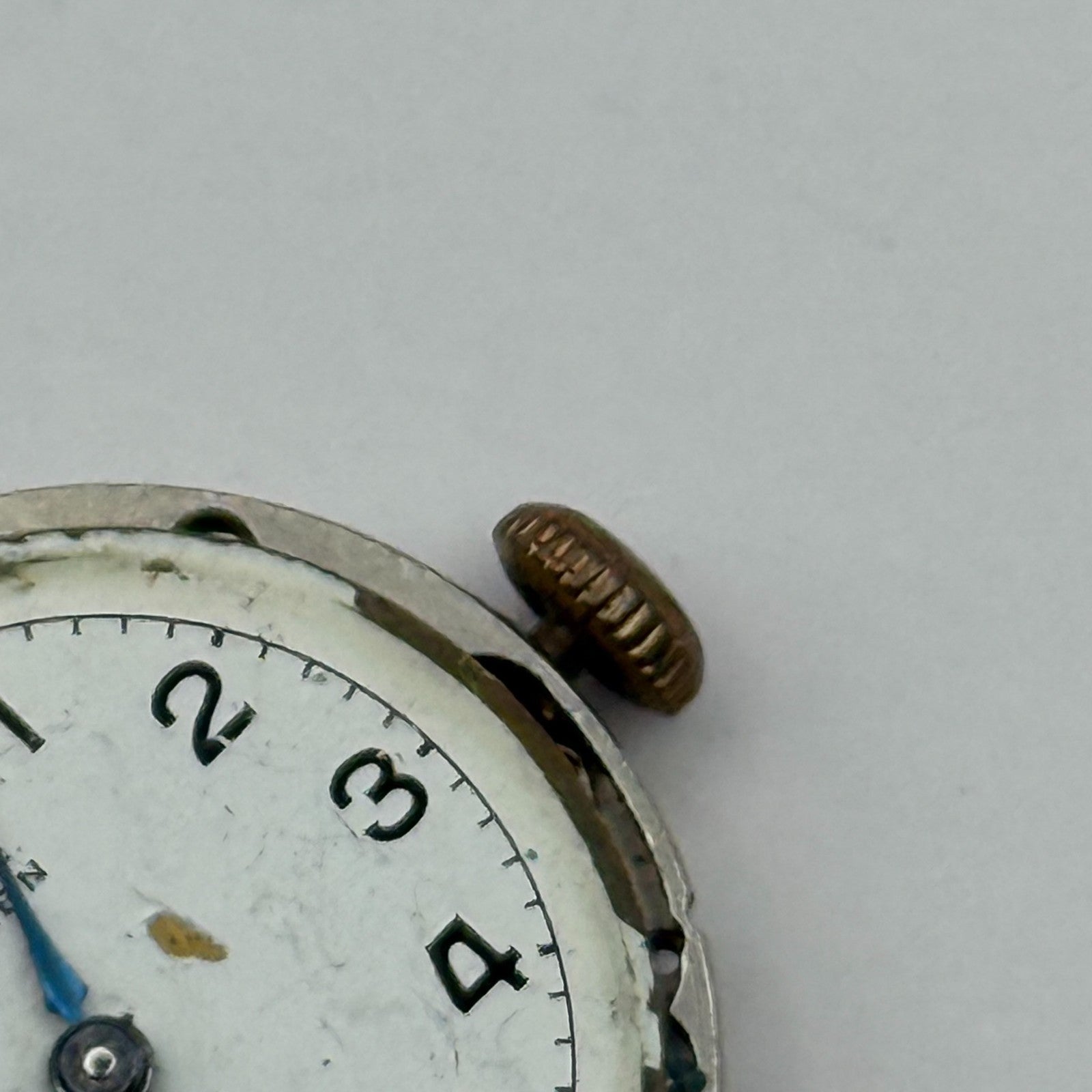 FHF 70 Watch Movement Rone Fifteen 1046 Manual Wind Vintage Parts Repair 23.7mm