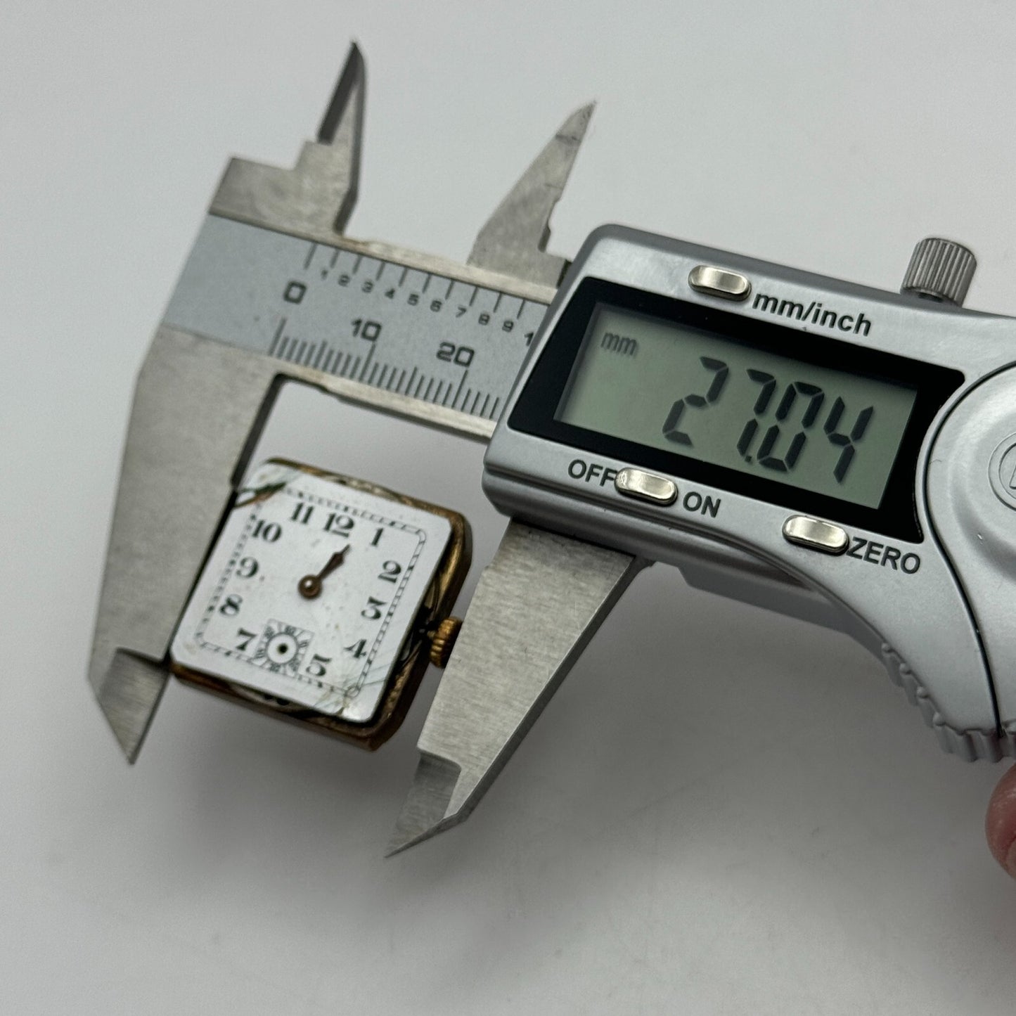 23.3mm Marvin U.S Patent Sub Seconds Trench Watch Movement Manual Wind PARTS