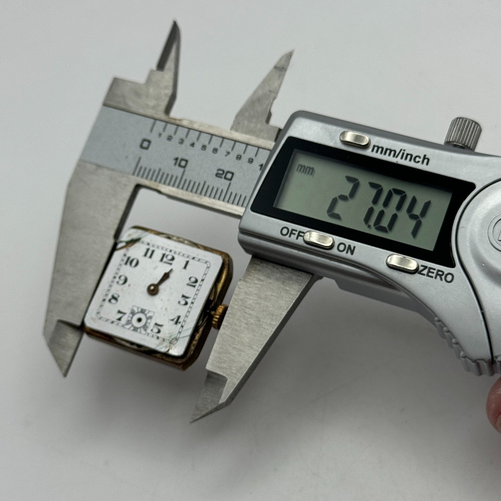 23.3mm Marvin U.S Patent Sub Seconds Trench Watch Movement Manual Wind PARTS