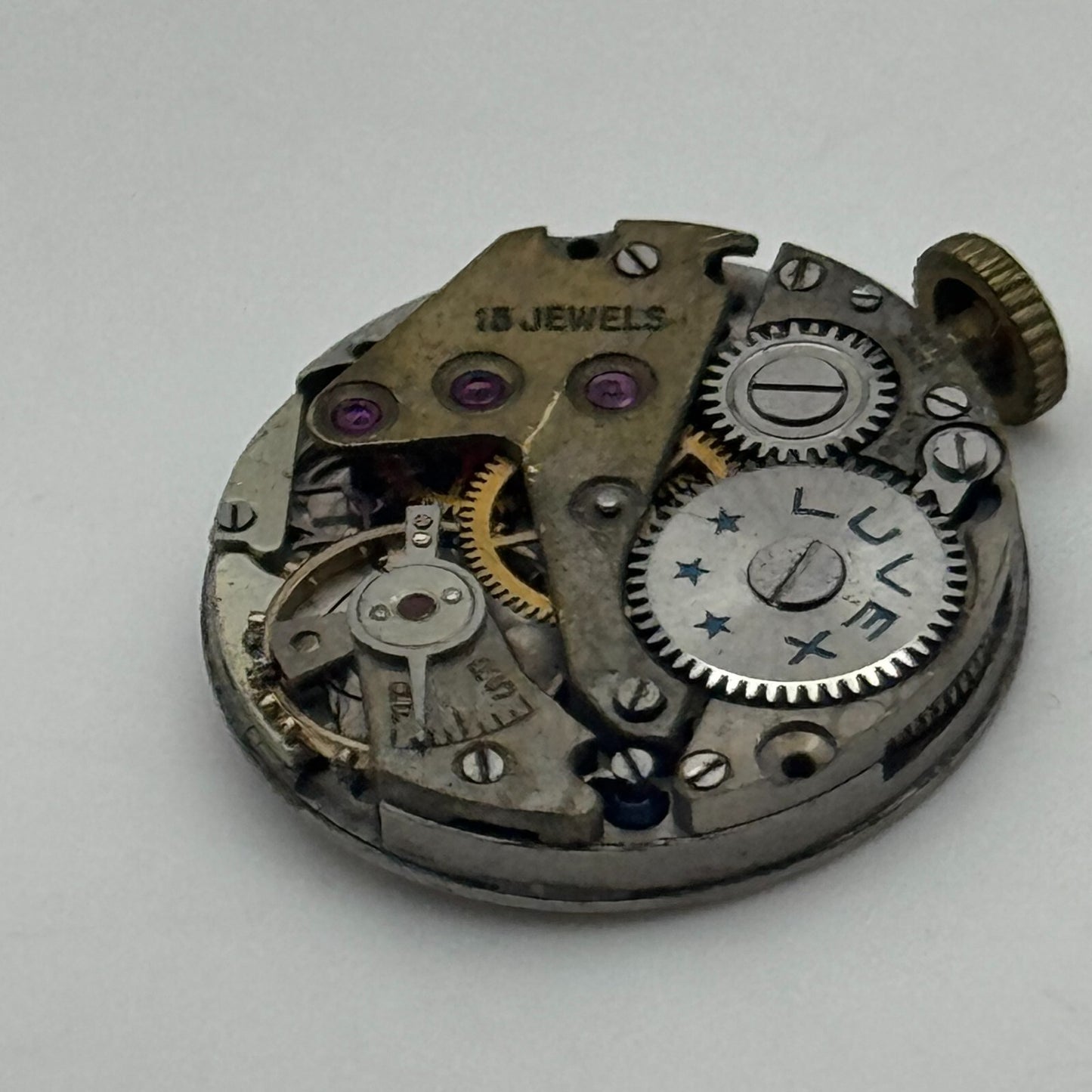 19.7mm Luvex AS 970 A Schild Manual Wind Swiss Watch Movement PARTS SPARES