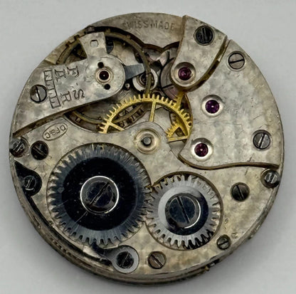 DF&C Dimier Freres & Cie Watch Movement Manual Wind Vintage Parts Repair 23.5mm