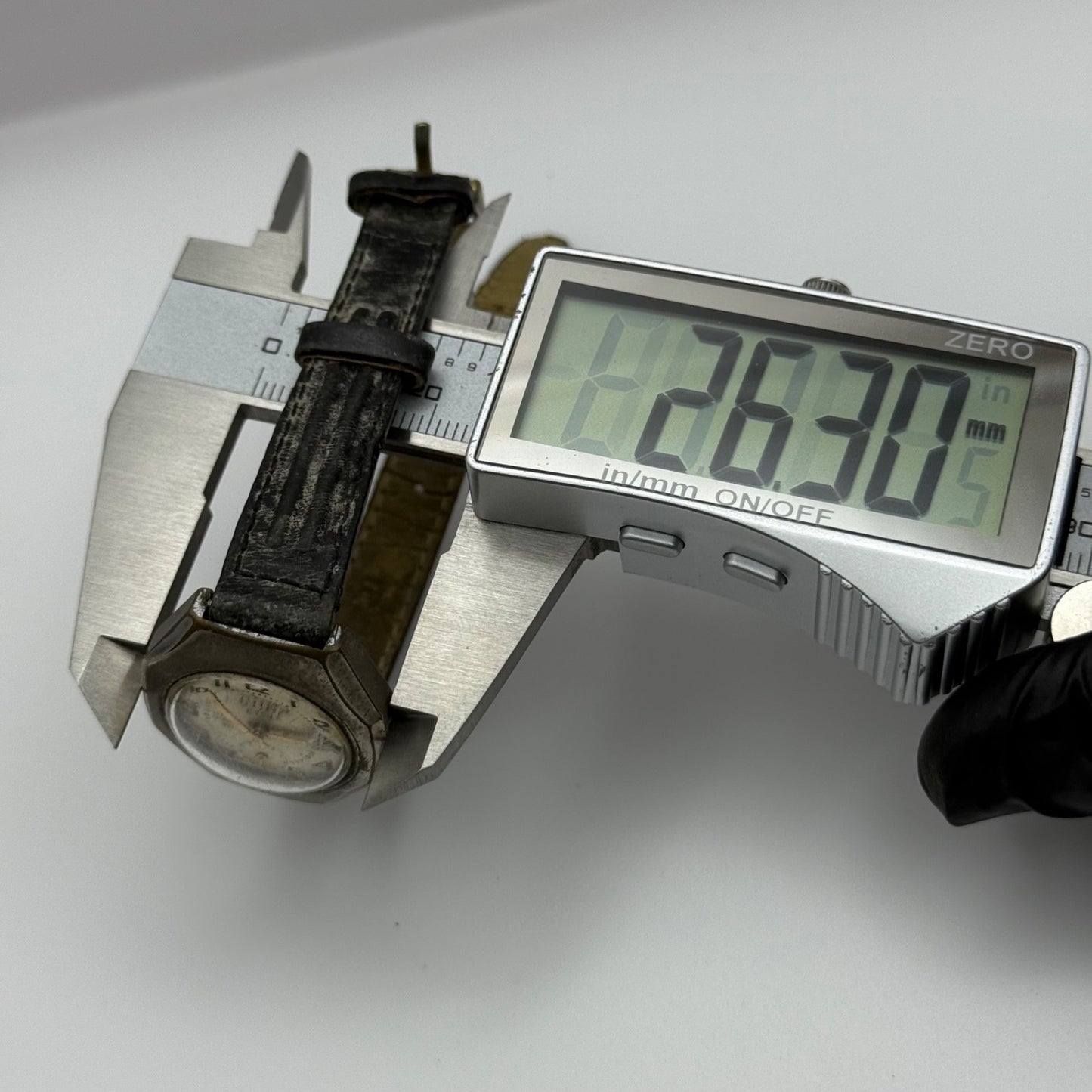 26mm Vintage Utina Etoile Interesting Date Dial Manual Wind Watch PARTS / REPAIR