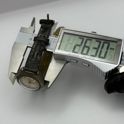 26mm Vintage Utina Etoile Interesting Date Dial Manual Wind Watch PARTS / REPAIR