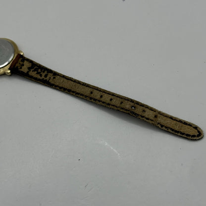 23mm Working Ladies Vintage Courreges Paris V401-0700 White Dial Quartz Watch