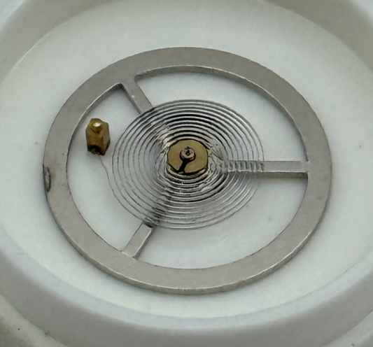 Brac 500 Balance Wheel Complete And Spring a dgt 1636 Watch Movement Parts NOS