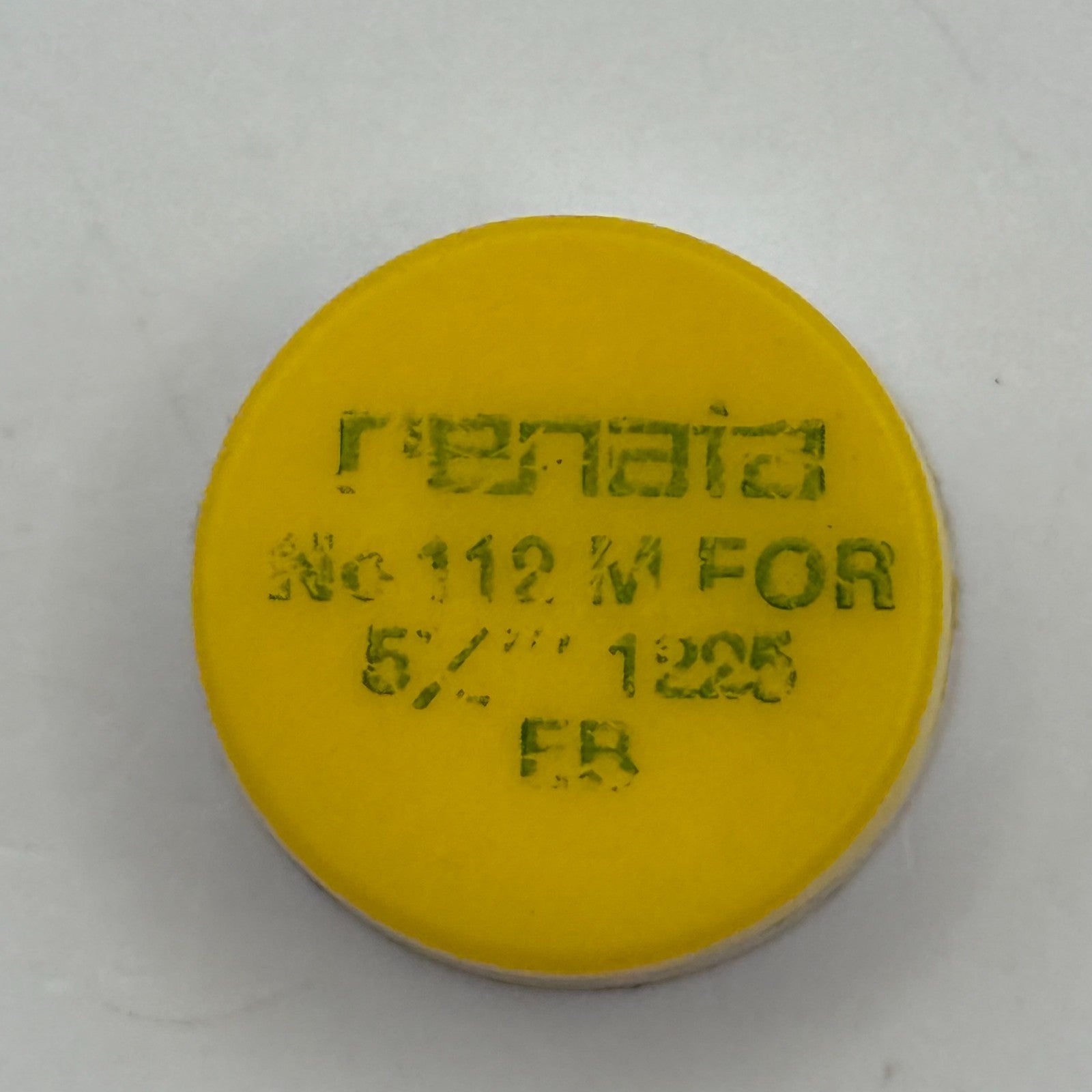 EB 1225 Balance Wheel Complete And Spring 5¼’’’ 112 M Watch Movement Parts NOS