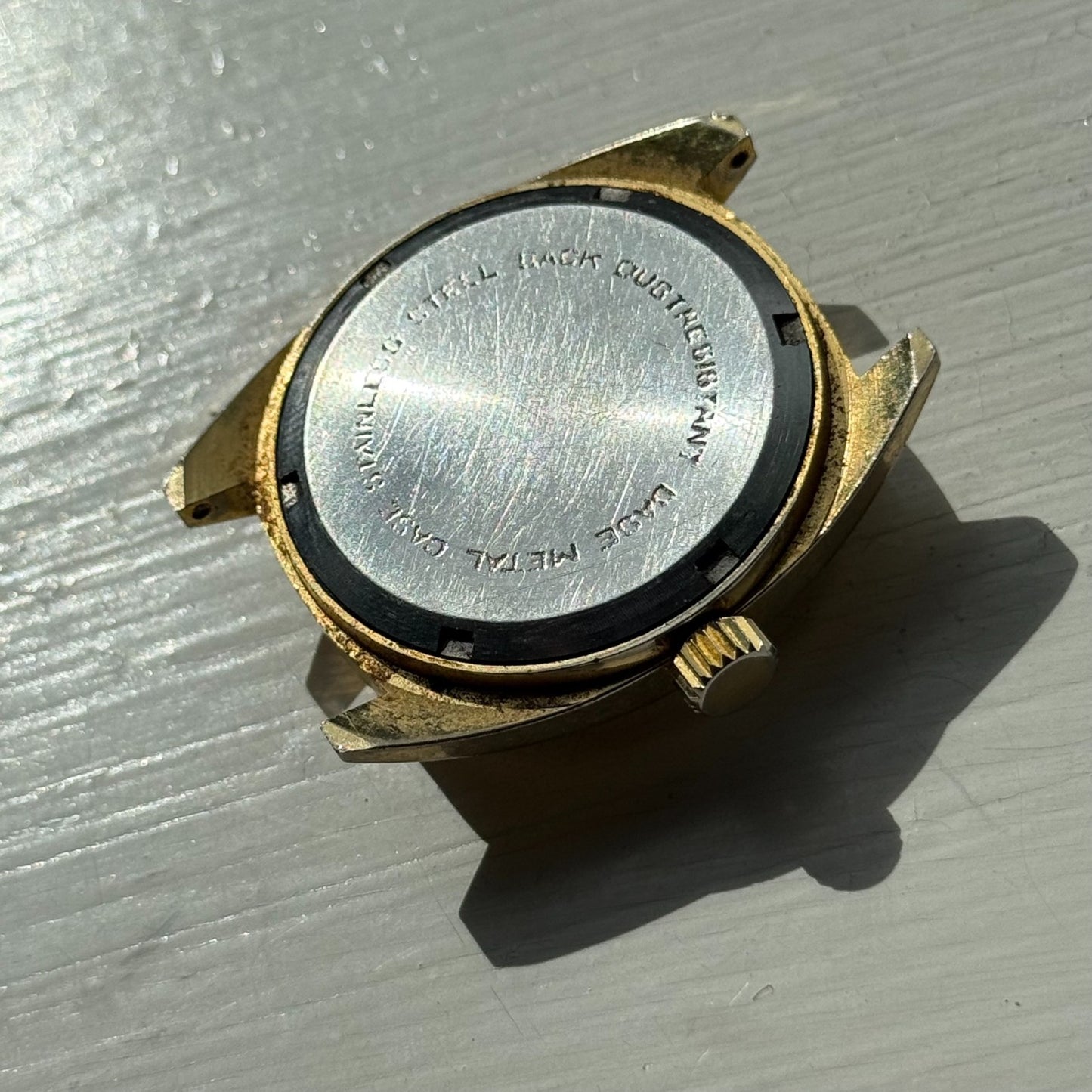 35mm Men's Vintage Santima EB 8501.76 8503.76 Running Manual Wind Watch PARTS