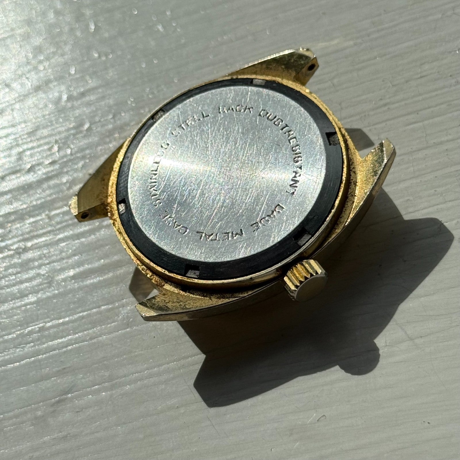 35mm Men's Vintage Santima EB 8501.76 8503.76 Running Manual Wind Watch PARTS