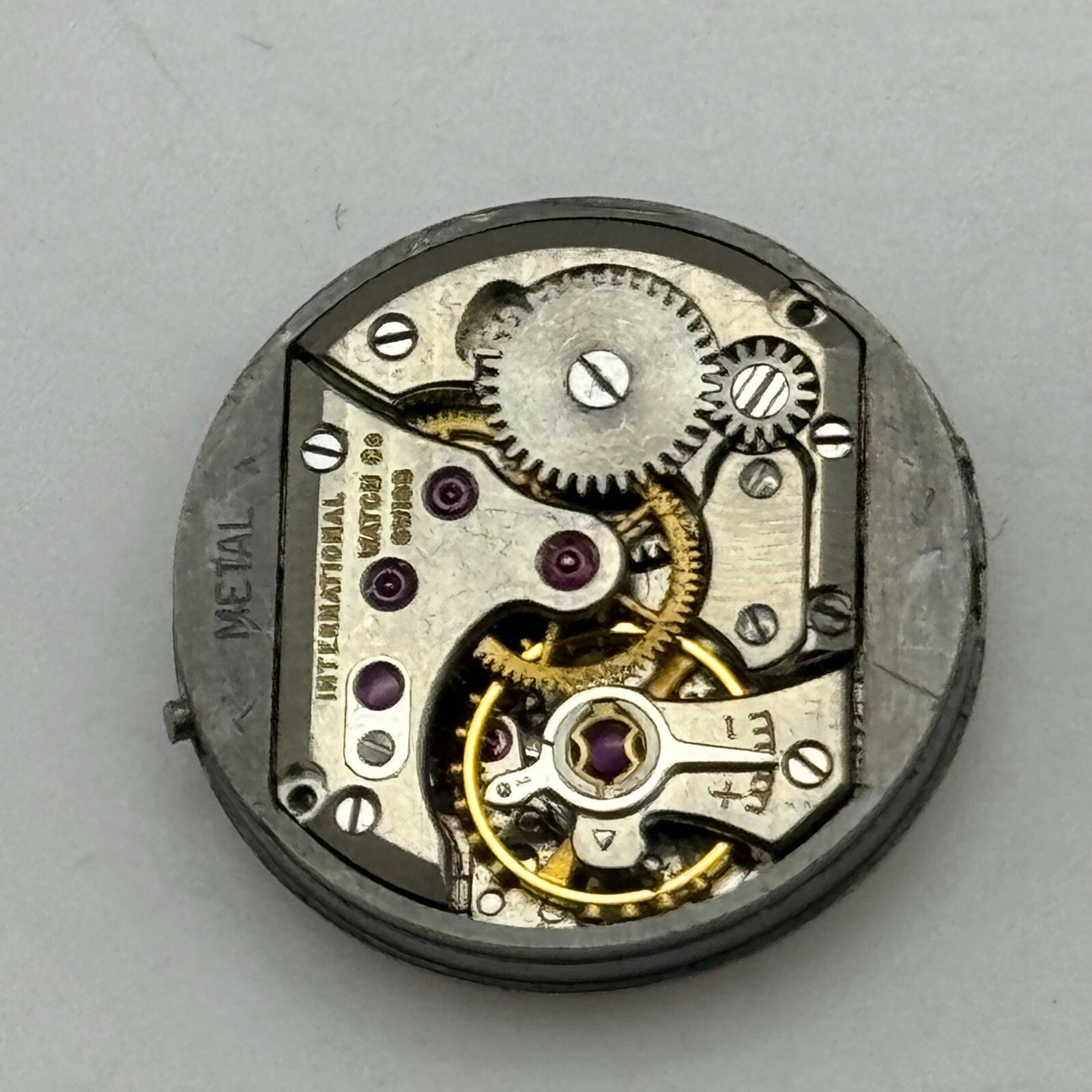 19mm International Watch Co IWC Cal C.41 Manual Wind Swiss Watch Movement PARTS