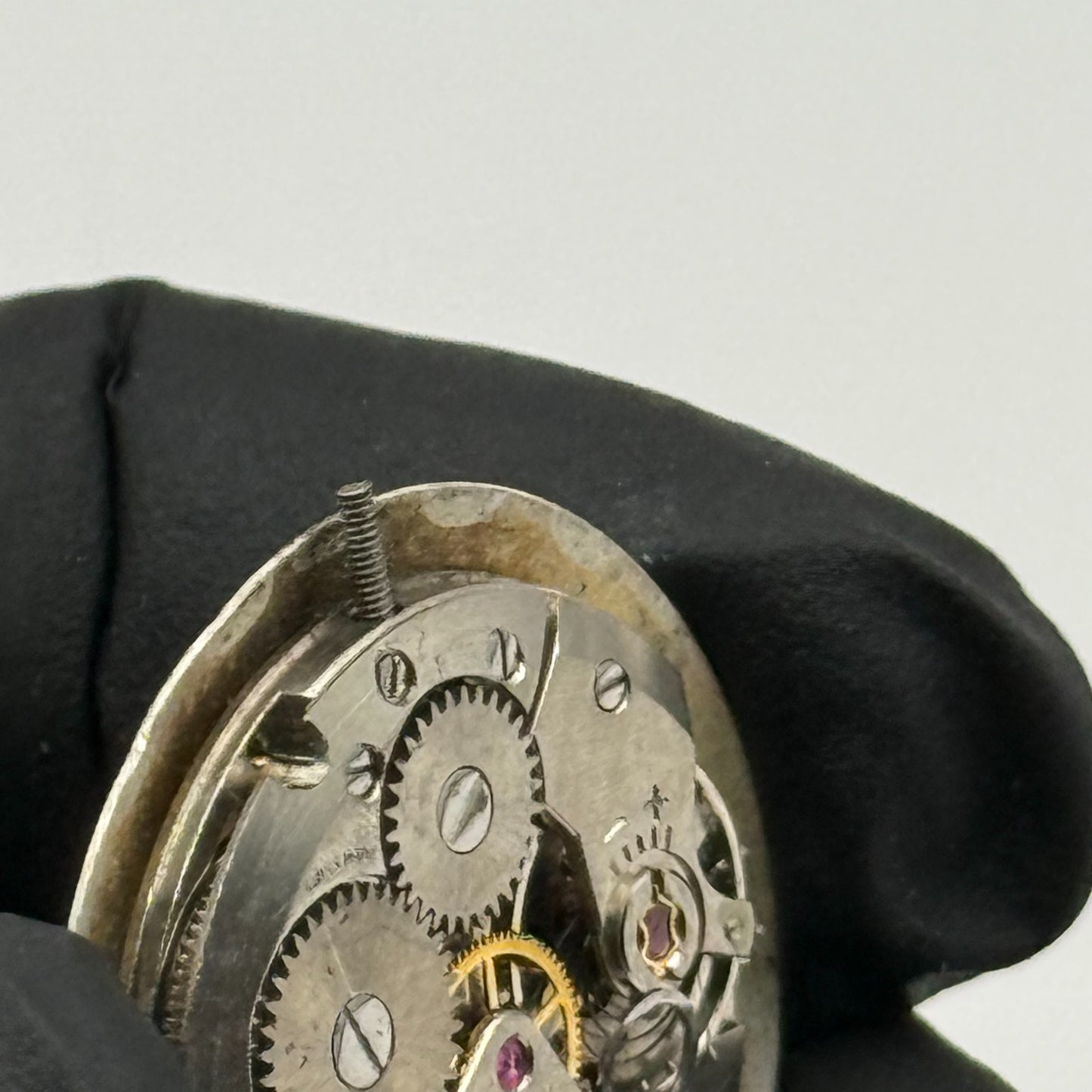 ETA 2390 Watch Movement Atlantic Manual Wind Vintage Swiss Parts Repair 23.3mm