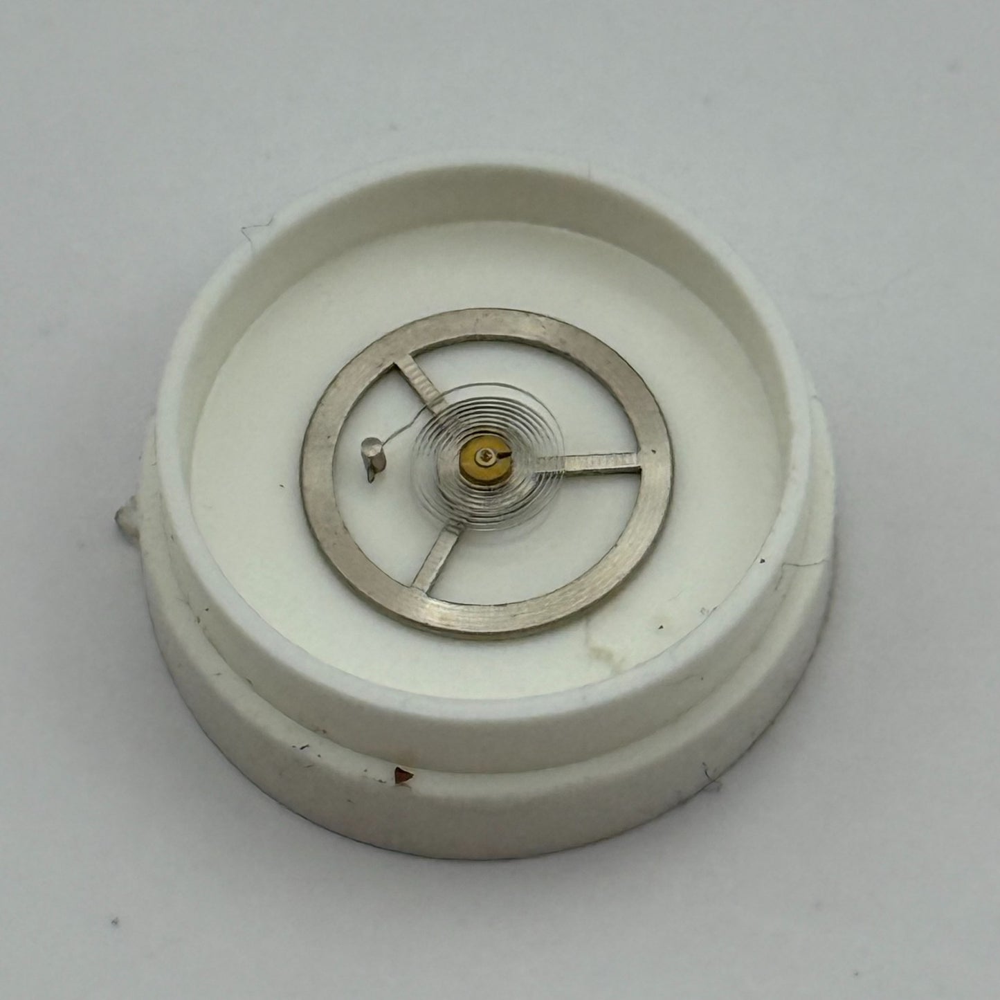 EB 1197 Balance Wheel Complete And Spring  10½’’’ 102 M Watch Movement Parts NOS