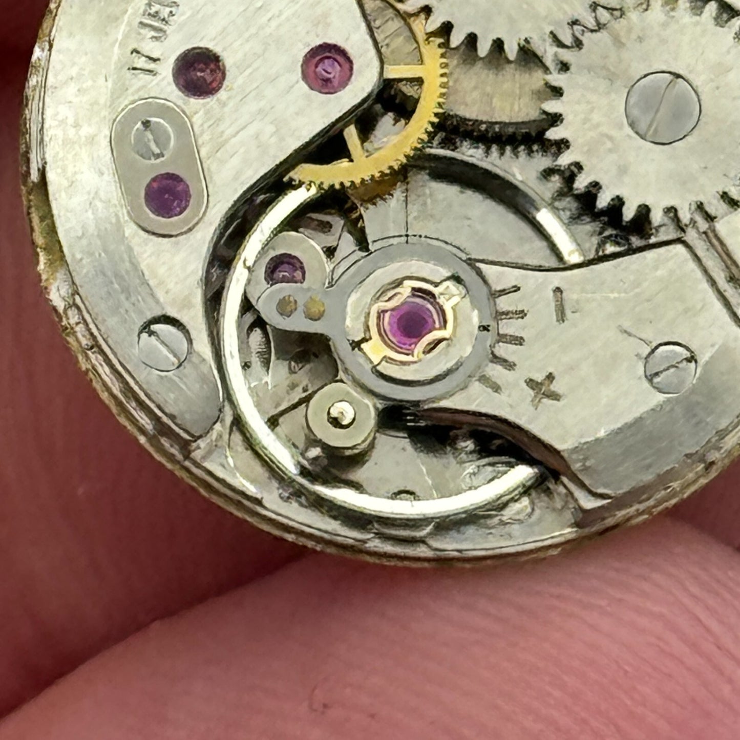 17.8mm Running Garrard ETA 2512 Ladies Manual Wind Swiss Watch Movement PARTS