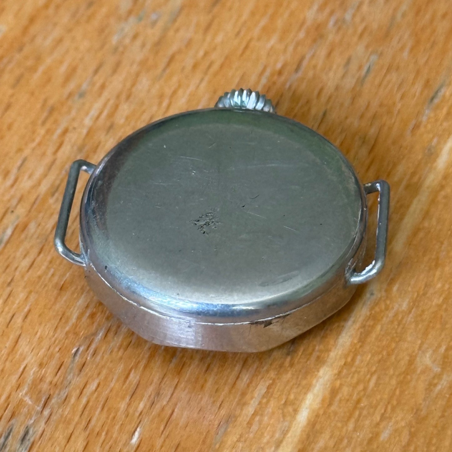 26mm Vintage Interesting Swiss Made Bullseye Manual Wind Watch PARTS / REPAIR