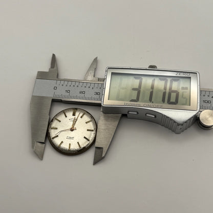 AS 1900/01 Watch Movement Rotary Manual Wind Vintage Swiss Parts Repair 25.2mm