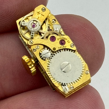 9mm Running Waltham FHF 59-21 Ladies Manual Wind Watch Movement Vintage PARTS