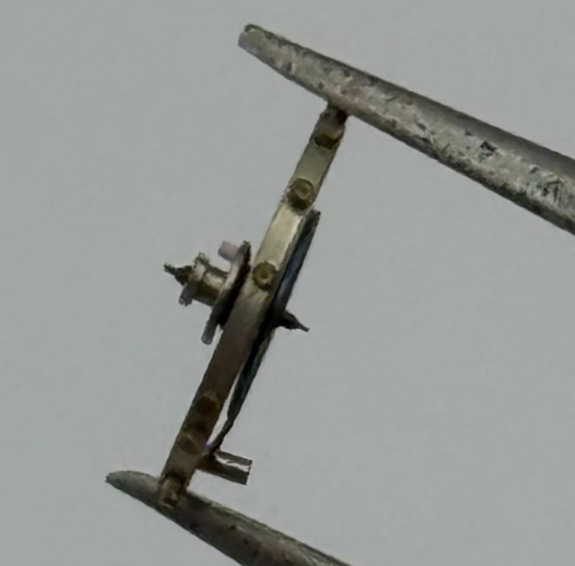 ETA 411 Balance Complete 6 3/4''' Renata Watch Movement Parts Vintage NOS