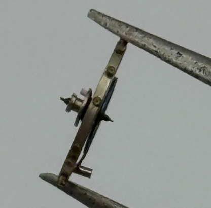 ETA 411 Balance Complete 6 3/4''' Renata Watch Movement Parts Vintage NOS