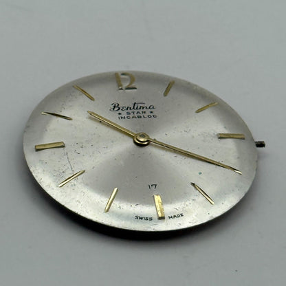 AS 1525 1526 Watch Movement Bentima Manual Wind Vintage Parts Repair 23.6mm