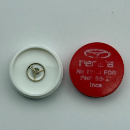 FHF 59-21 Balance Wheel Complete And Spring  1353 Watch Movement Parts NOS