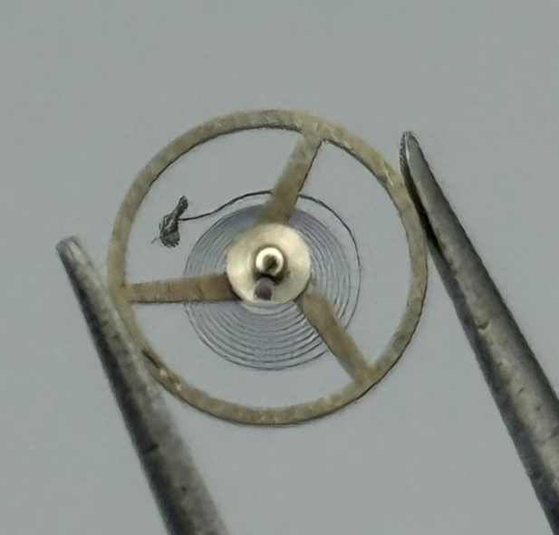 AS 1677 Balance Wheel Complete And Spring Inca 1224 M Watch Movement Parts NOS