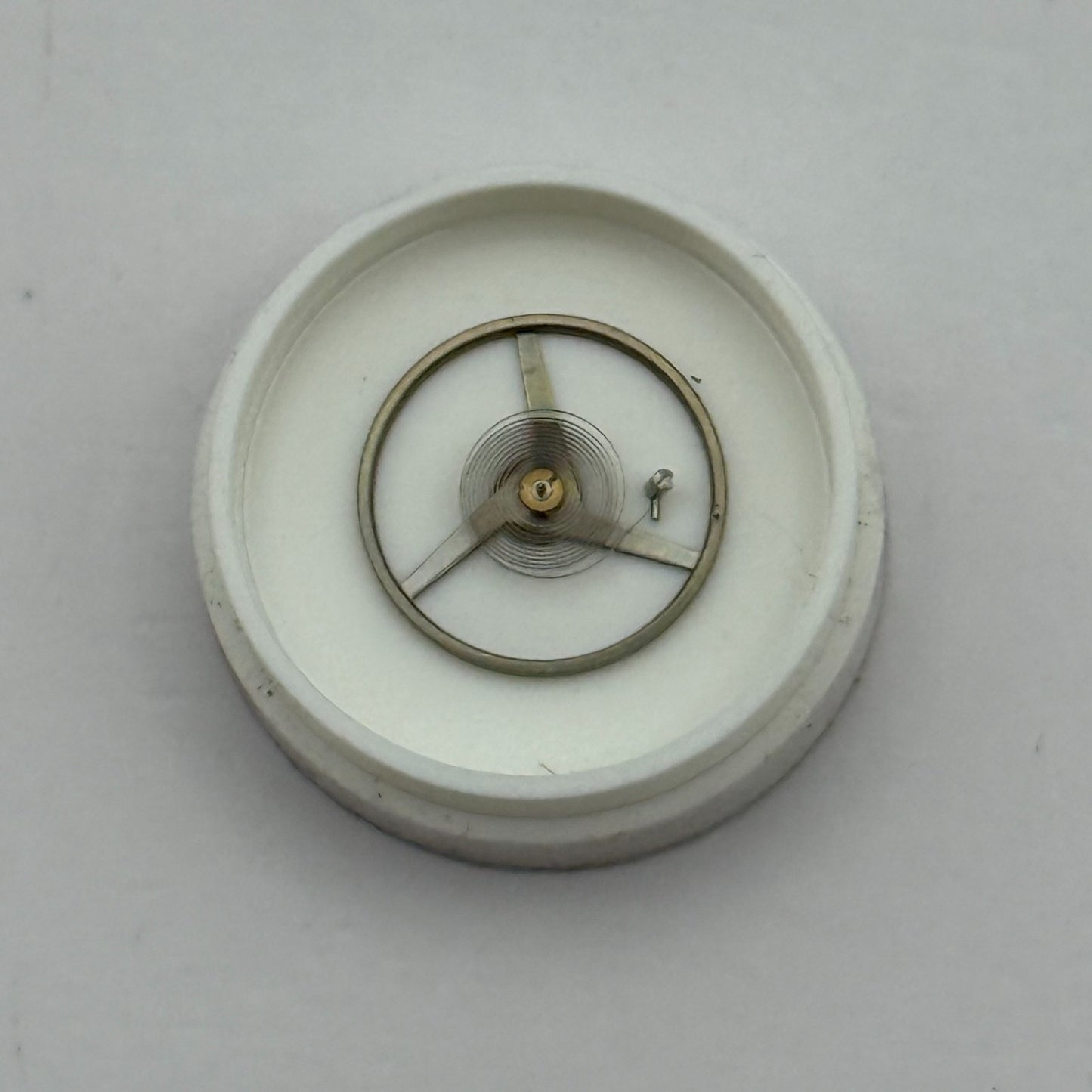 FHF 81 Balance Wheel Complete And Spring 10 1/2’’’ 1503 M Watch Movement Parts