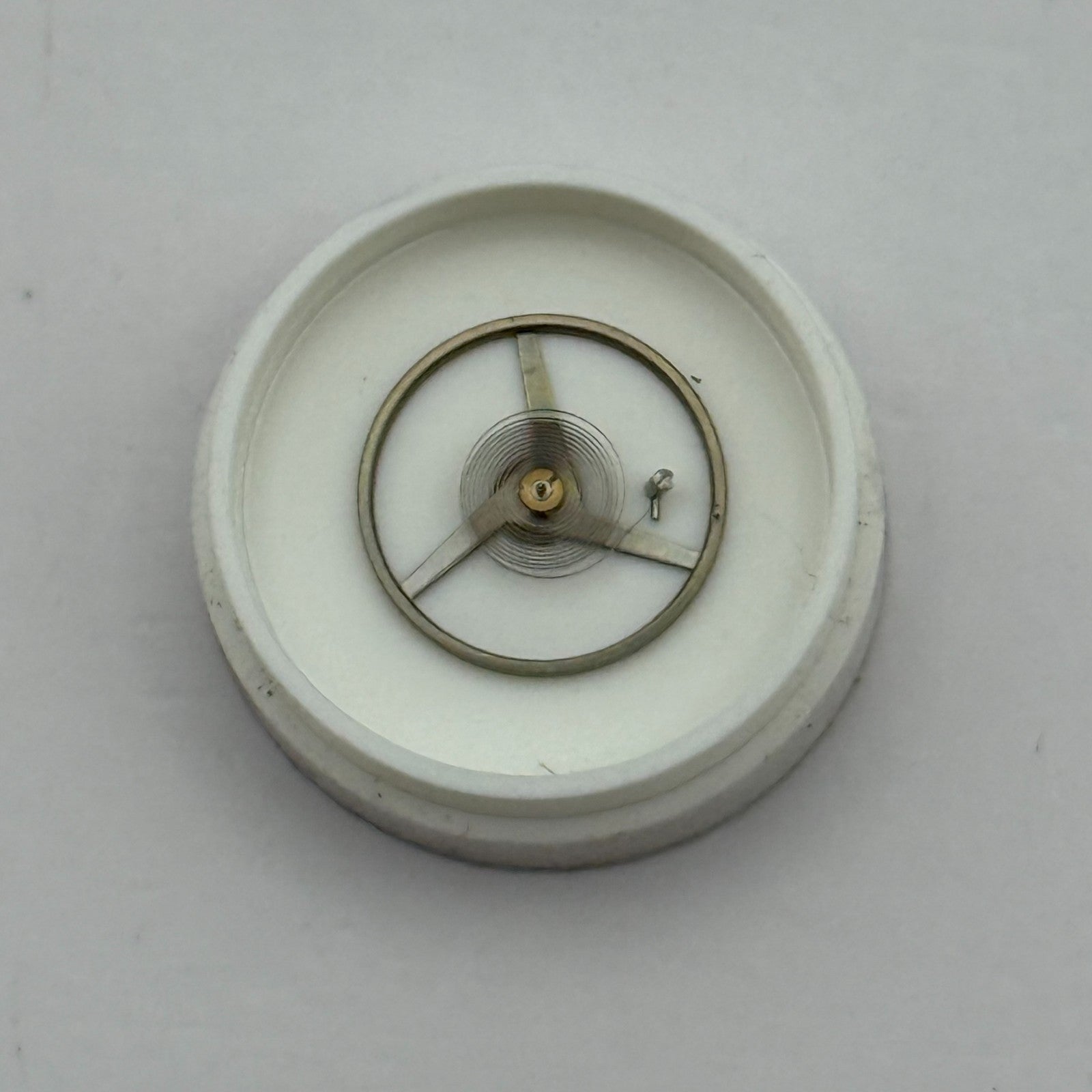 FHF 81 Balance Wheel Complete And Spring 10 1/2’’’ 1503 M Watch Movement Parts