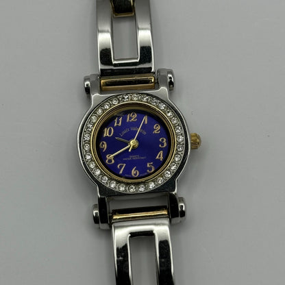 Louis Valentin Swiss Design Ladies Quartz Watch Two Tone Bracelet Working 23mm