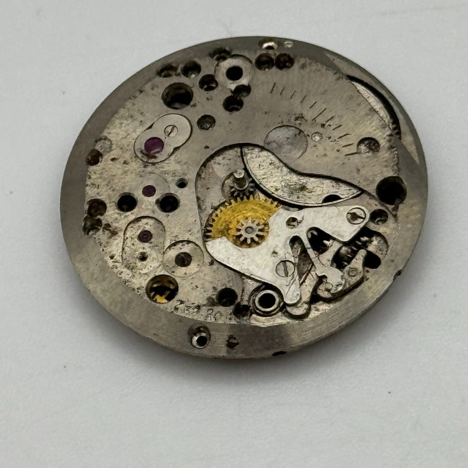 23.6mm Ebel Fab Suisse Cal 118 Manual Wind Swiss Watch Movement Vintage PARTS
