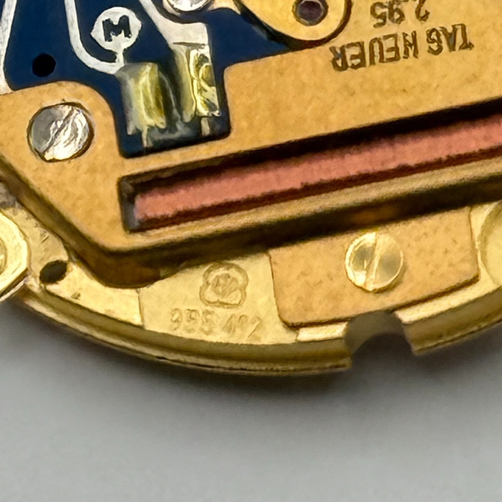 ETA 955.412 Watch Movement Running Quartz Tag Heuer 2.95 Parts Repair 23.9mm