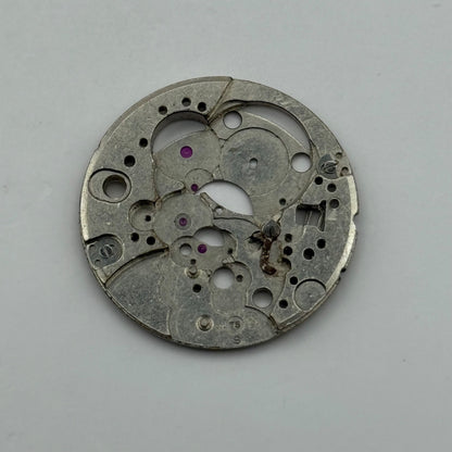 Hamilton 75 British Military Watch Movement Incomplete Vintage Parts 25.9mm