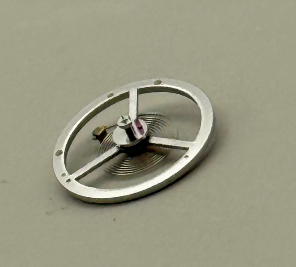 Ebosa 65 Balance Wheel Complete And Spring 12½’’’ Watch Movement Parts NOS